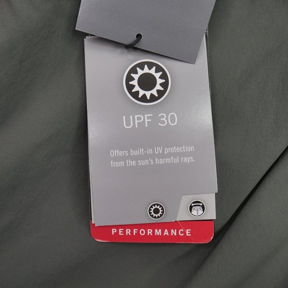 Wrangler Water Repellent Stretch Utility Cargo Pants UPF 30 Gray NWT - Picture 7 of 10